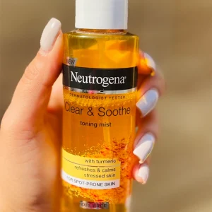 تونر عصاره زردچوبه نیتروژینا  Neutrogena  مدل Clear & Soothe