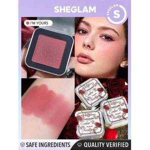 رژگونه کرمی شیگلم Sheglam مدل Ember Rose رنگ Devotion