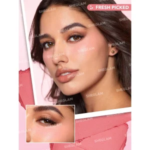 ست کرمی رژلب و رژگونه شیگلم SHEGLAM رنگ Very Cherry