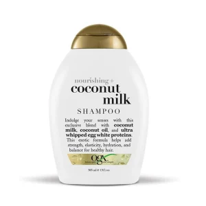 شامپو مغذی و نرم کننده او جی ایکس OGX  مدل coconut milk