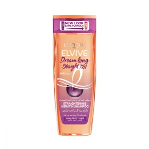 شامپو کراتین صاف کننده و ضد وز مو لورال LOreal  مدل Elvive Dream Long Straight 72H