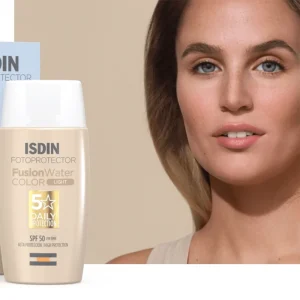 ضد آفتاب رنگی فیوژن واتر ایزدین ISDIN
