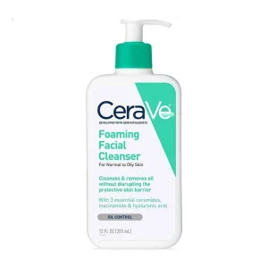 فوم شستشوی صورت پوست نرمال تا چرب سراوی CeraVe