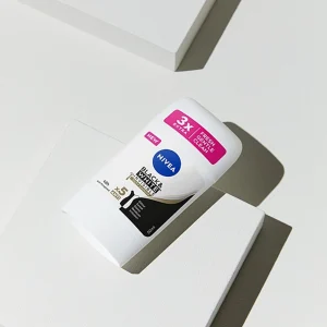 استیک ضد تعریق زنانه نیوآ Nivea مدل Black And White Invisible Silky Smooth