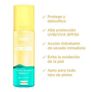 اسپری ضد آفتاب و لوسیون دو فاز ایزدینIsdin مدل Hydro Lotion