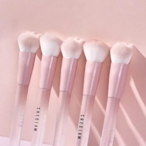 براش رژگونه پنجه گربه ای شیگلم Sheglam مدل Color Bloom Liquid Blush Brush