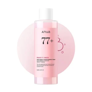تونر اسنس هلو نیاسینامید آنوا Anua مدل Peach 77% Niacin Essence Toner