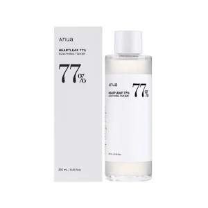 تونر تسکین دهنده آنوا Anua مدل Heartleaf 77% Soothing Toner
