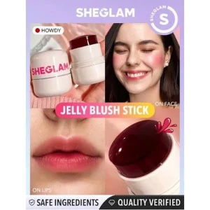 تینت لب و گونه ژله ای شیگلم Sheglam مدل Jelly-Licious Hydrating Lip & Blush Tint