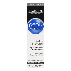 خمیر دندان سفید کننده پرل دراپس Pearl Drops مدل Charcoal