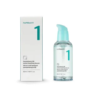 سرم شماره 1 تسکین دهنده و آبرسان پنتنول نامبوزین Numbuzin  مدل No. 1 Pantothenic B5 Active Soothing Serum