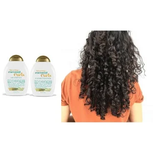 شامپو نارگیل موی فر او جی ایکس OGX مدل Coconut Curls