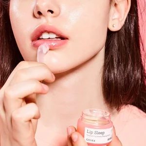 ماسک لب سرامید و شی باتر کوزارکس Cosrx مدل Lip Sleep Ceramide Lip Butter Sleeping Mask