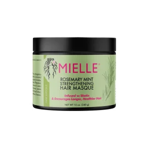 ماسک مو رزماری میله Mielle  مدل Rosemary Mint Strengthening Hair Masque