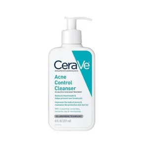 ژل شستشو کنترل جوش و آکنه سراوی Cerave مدل Acne Control