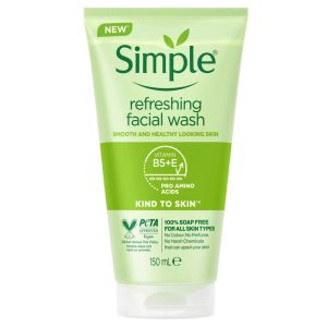 ژل شستشوی صورت سیمپل Simple مدل Refreshing Facial Wash