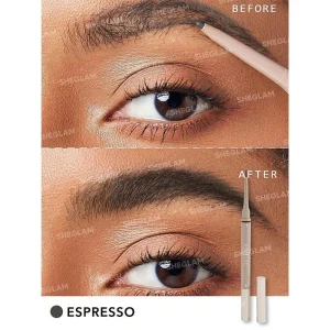 مداد ابرو دوطرفه شیگلم Sheglam مدل Espresso