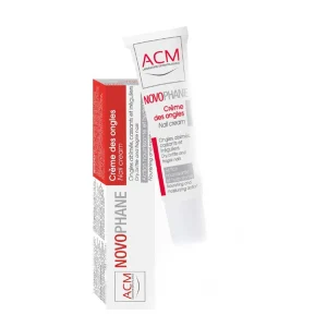 کرم ترمیم کننده ناخن ای سی ام ACM مدل Novophane Nail Cream