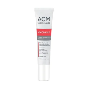 کرم ترمیم کننده ناخن ای سی ام ACM مدل Novophane Nail Cream
